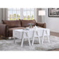 ACME Lonny Coffee Table (Convertible), White FredCo