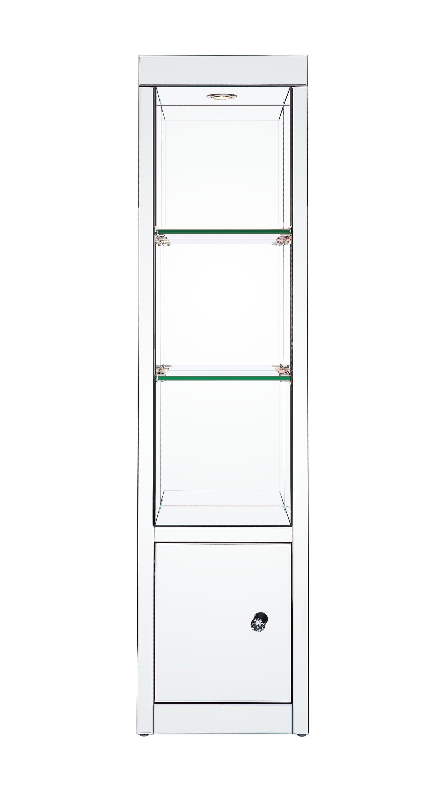 ACME Lotus Side Pier (Left), LED, Mirrored & Faux Crystals FredCo