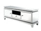 ACME Lotus TV Stand, Mirrored & Faux Crystals FredCo