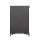 ACME Louis Philippe Chest, Dark Gray FredCo