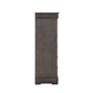 ACME Louis Philippe Chest, Dark Gray FredCo