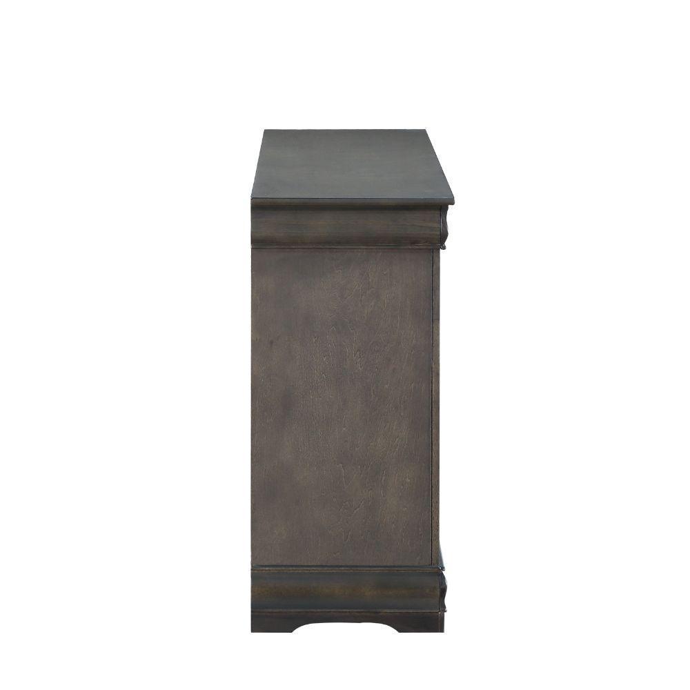 slim fit dress slacks LOUIS PHILLIP 6-D DRESSER IN GREY (V) main image 1