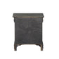 ACME Louis Philippe Nightstand, Dark Gray FredCo