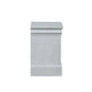 ACME Louis Philippe Nightstand, Platinum FredCo