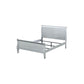 ACME Louis Philippe Queen Bed, Platinum 26730Q FredCo