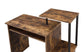 ACME Lyphre Computer Desk, Weathered Oak & Black Finish FredCo