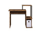ACME Lyphre Computer Desk, Weathered Oak & Black Finish FredCo