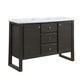 ACME Madan Server, Gray Oak Finish FredCo