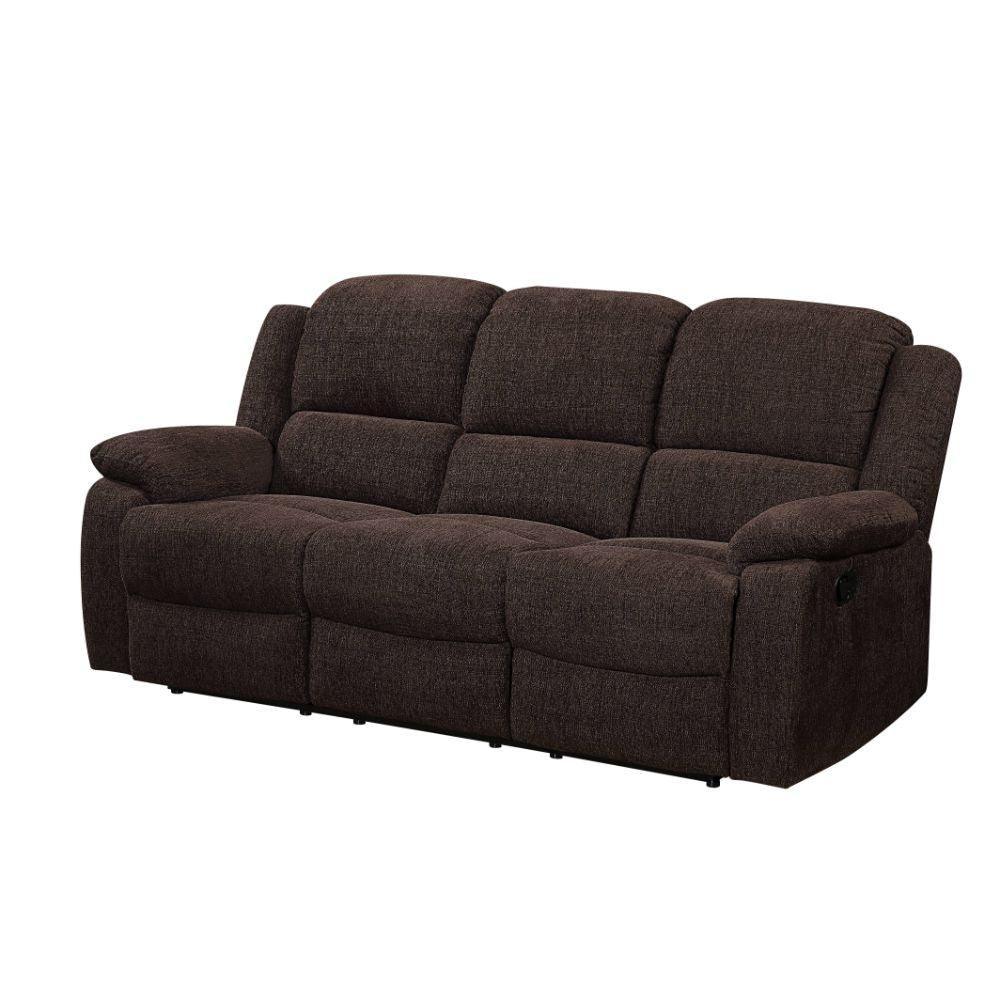 ACME Madden Sofa (Motion), Brown Chenille FredCo