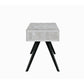 ACME Magna Desk, Faux Concrete & Black FredCo