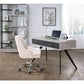ACME Magna Desk, Faux Concrete & Black FredCo