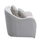 ACME Mahler Loveseat 4 Pillows, Beige Linen FredCo