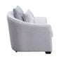 ACME Mahler Loveseat w/4 Pillows, Beige Linen FredCo