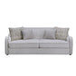 ACME Mahler Sofa w/4 Pillows, Beige FredCo