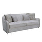 ACME Mahler Sofa w/4 Pillows, Beige FredCo