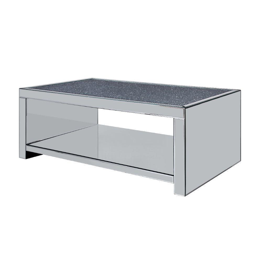 ACME Malish Coffee Table, Mirrored FredCo