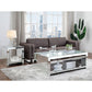 ACME Malish Coffee Table, Mirrored FredCo