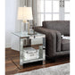 ACME Malish End Table, Mirrored FredCo