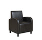 ACME Maxie Accent Chair, Black PU FredCo