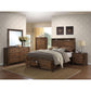 ACME Merrilee Queen Bed w/Storage, Oak 21680Q FredCo