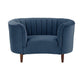 ACME Millephri Chair, Blue Velvet FredCo
