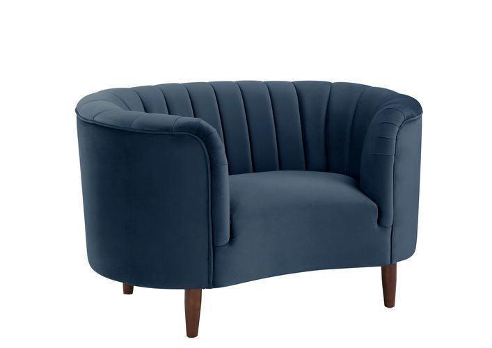 ACME Millephri Chair, Blue Velvet FredCo