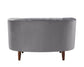 ACME Millephri Chair, Gray Velvet FredCo