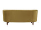 ACME Millephri Loveseat , Olive Yellow Velvet FredCo