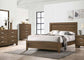 ACME Miquell Eastern King Bed, Oak FredCo