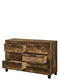 ACME Morales Dresser, Rustic Oak Finish FredCo