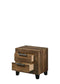 ACME Morales Nightstand, Rustic Oak Finish FredCo