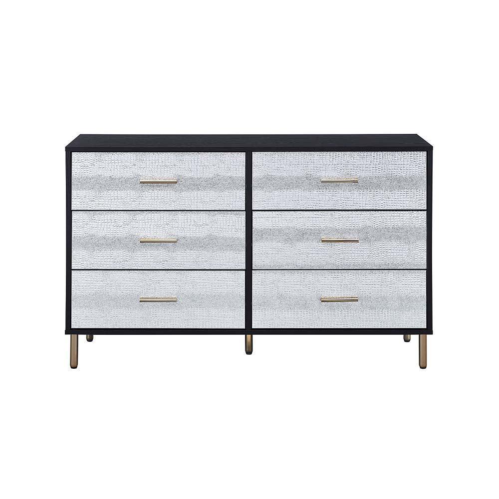 ACME Myles Dresser, Black, Silver & Gold Finish FredCo