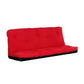 ACME Nabila Full Futon Mattress, 6"H, Red & Black FredCo