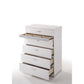 ACME Naima II Chest, White (High Gloss) FredCo
