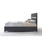 ACME Naima Queen Bed w/Storage, Black 25900Q FredCo