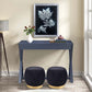 ACME Nalo Console Table, Charcoal Finish FredCo
