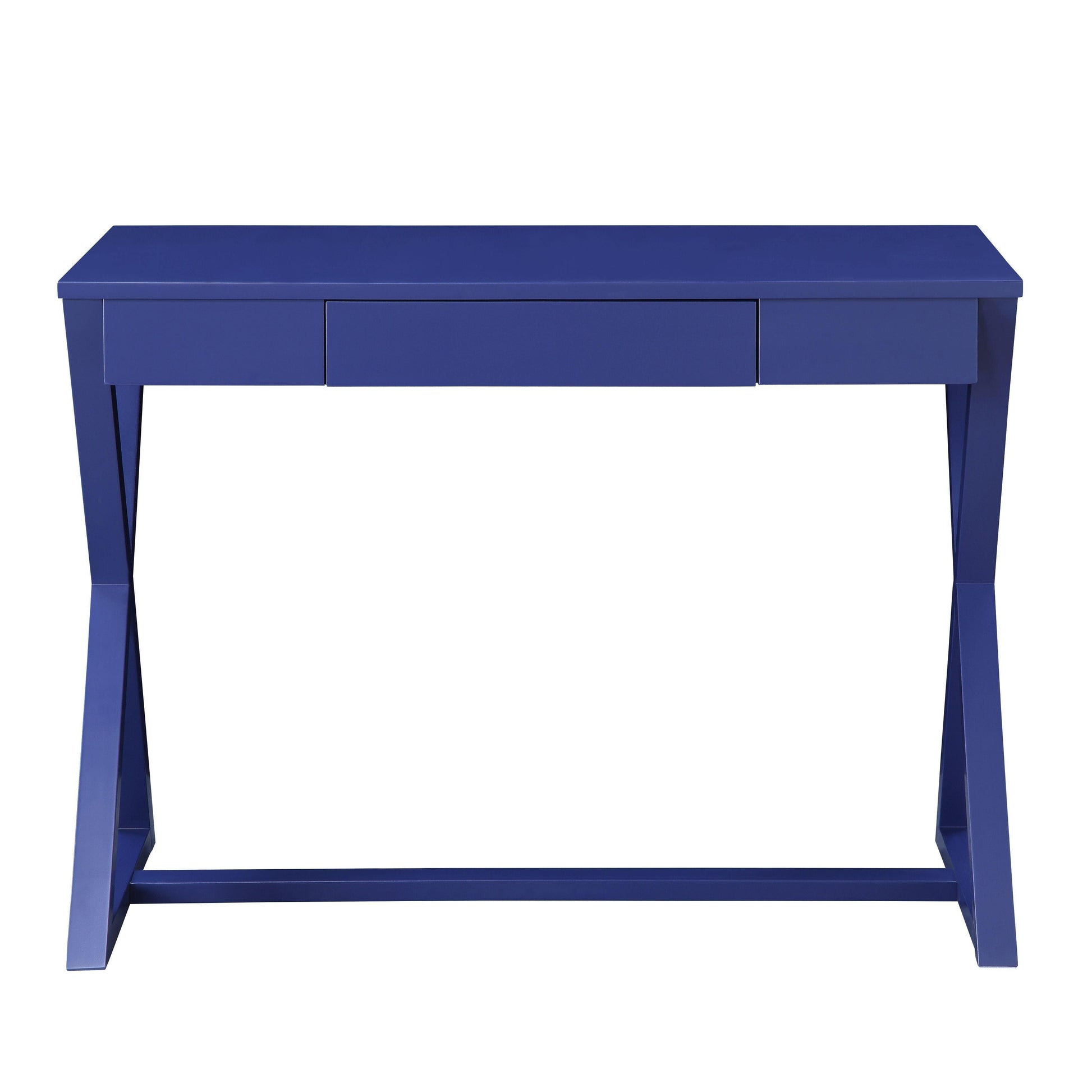 ACME Nalo Writing Desk, Twilight Blue Finish FredCo