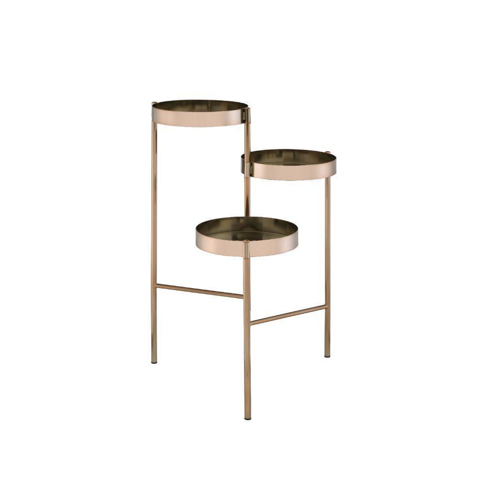ACME Namid Plant Stand, Gold FredCo