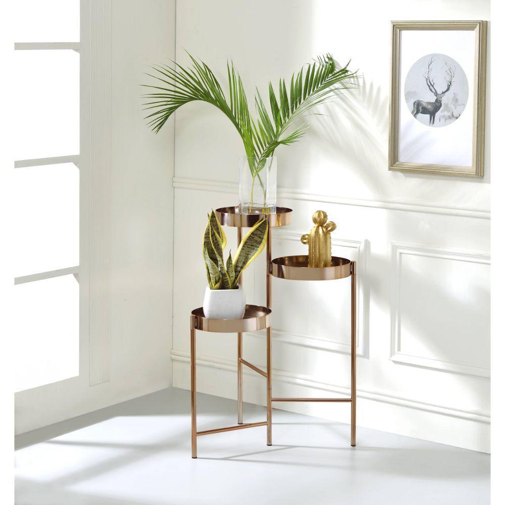 ACME Namid Plant Stand, Gold FredCo