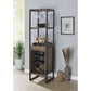 ACME Narik Wine Rack, Weathered Oak FredCo