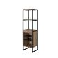 ACME Narik Wine Rack, Weathered Oak FredCo