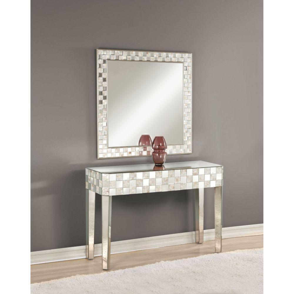 ACME Nasa Console Table, Mirrored FredCo