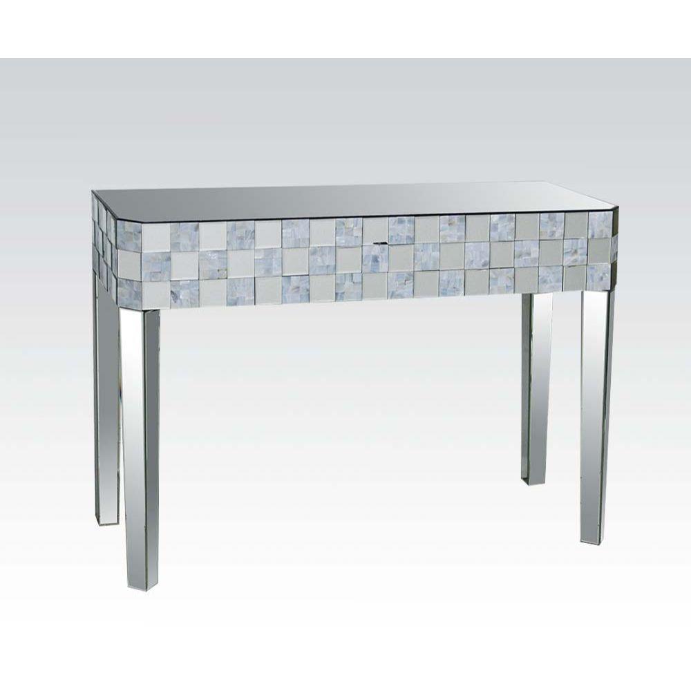 ACME Nasa Console Table, Mirrored FredCo