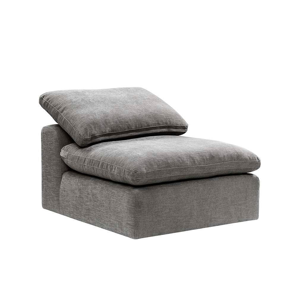 ACME Naveen Modular - Armless Chair, Gray Linen FredCo
