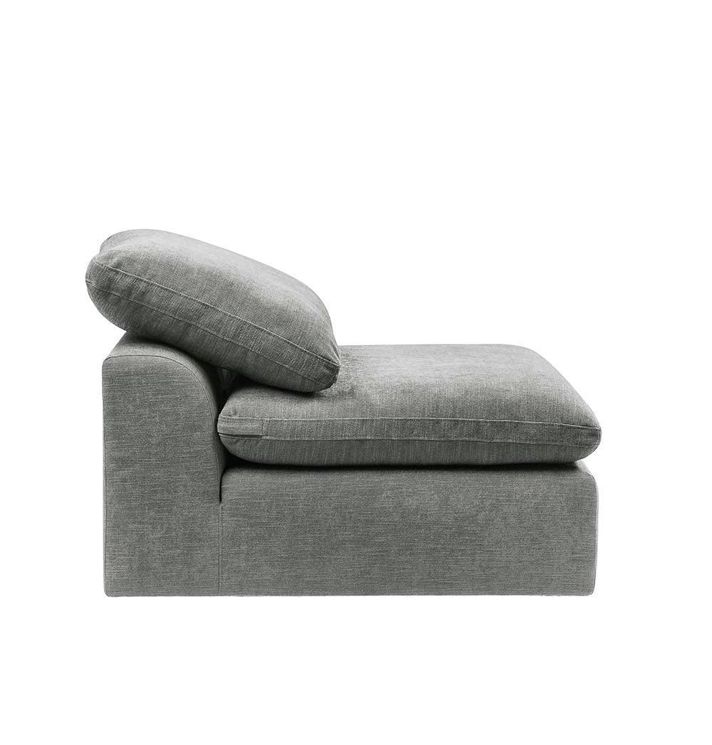 ACME Naveen Modular - Armless Chair, Gray Linen FredCo
