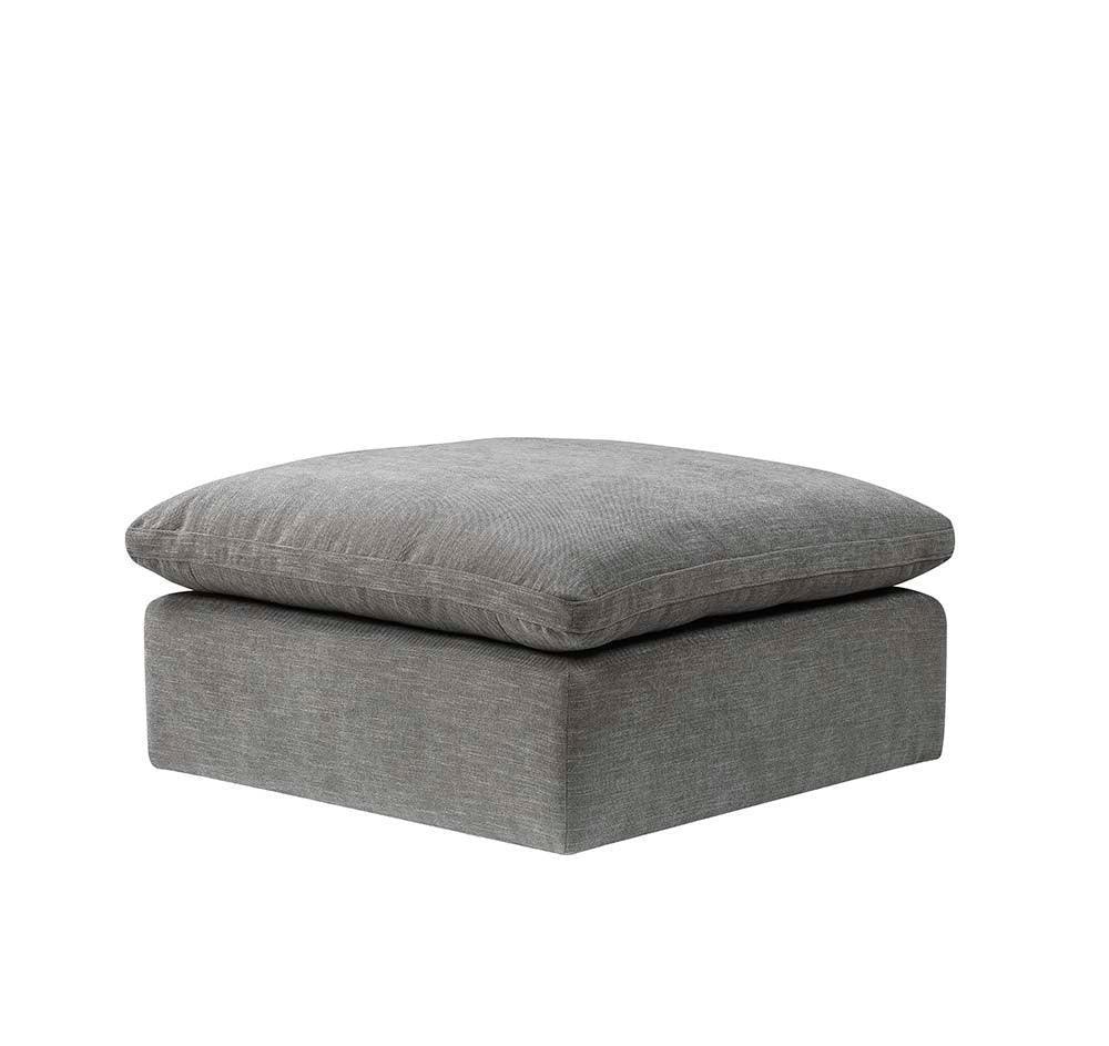 ACME Naveen Modular - Ottoman, Gray Linen FredCo