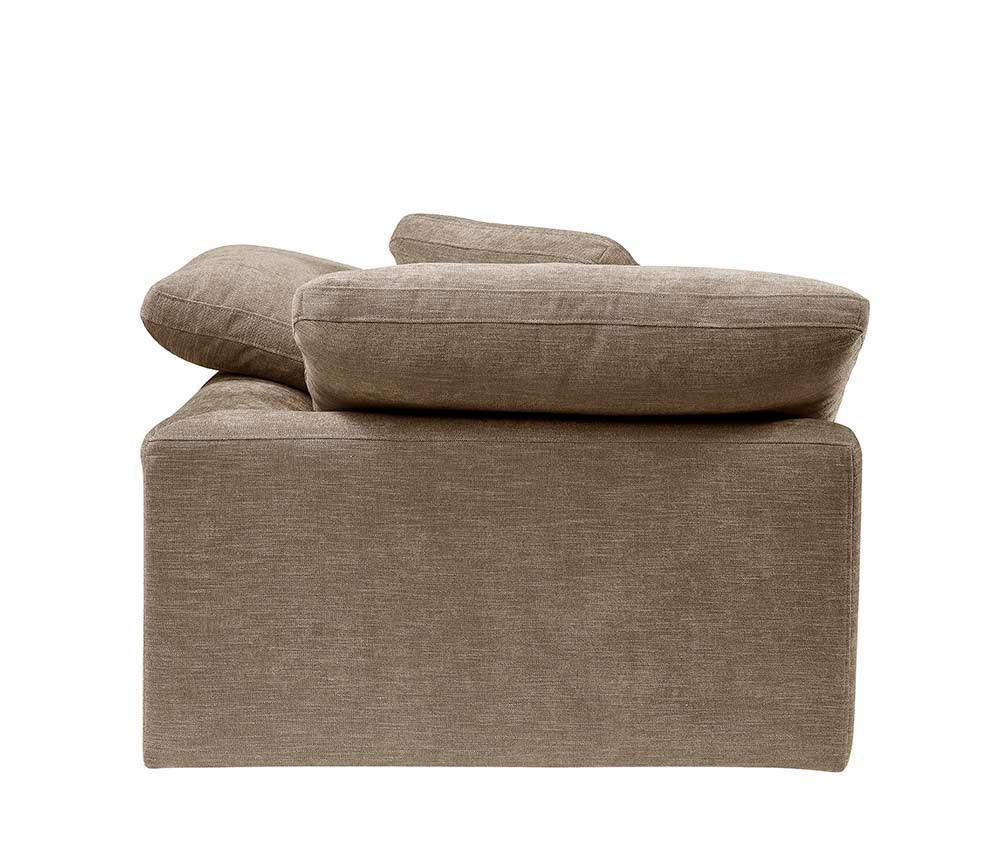 ACME Naveen Modular - Wedge w/1 Pillow, Beige Linen FredCo