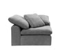 ACME Naveen Modular - Wedge w/1 Pillow, Gray Linen FredCo