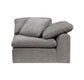 ACME Naveen Modular - Wedge w/1 Pillow, Gray Linen FredCo