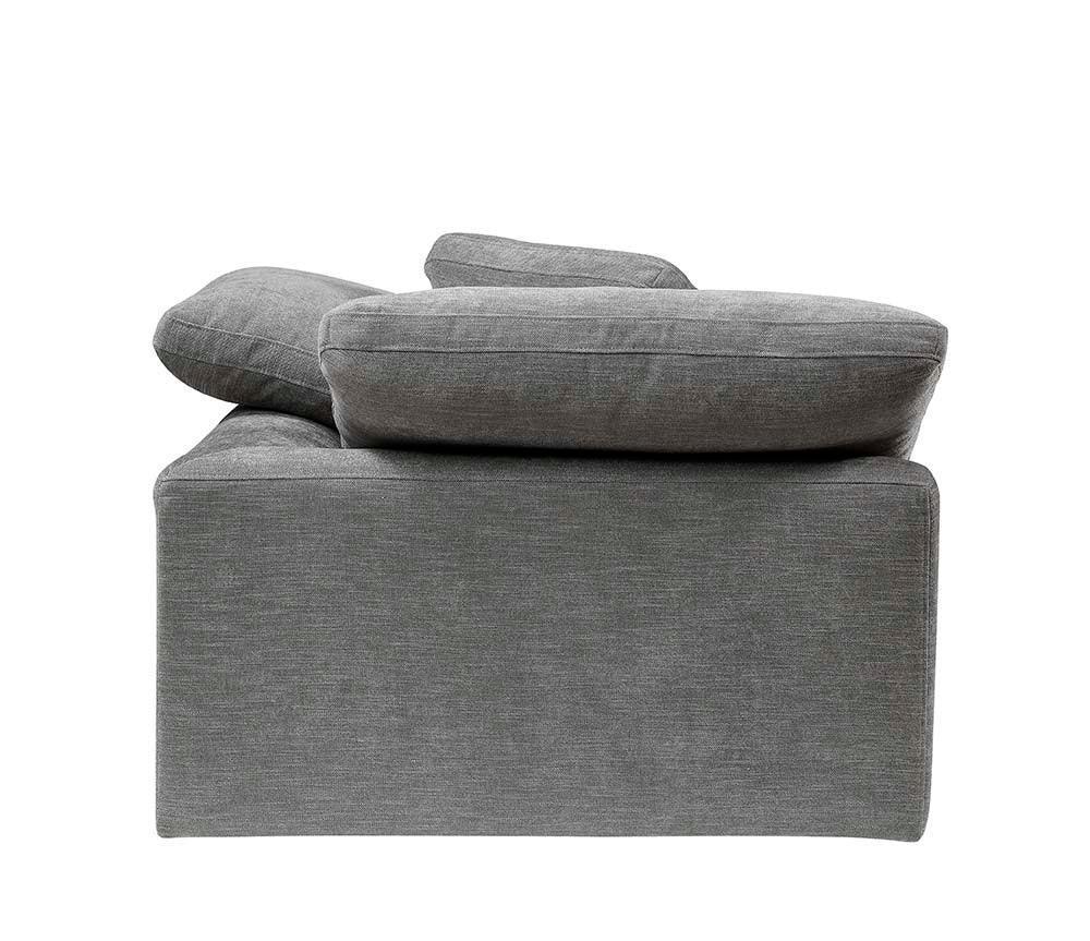 ACME Naveen Modular - Wedge w/1 Pillow, Gray Linen FredCo